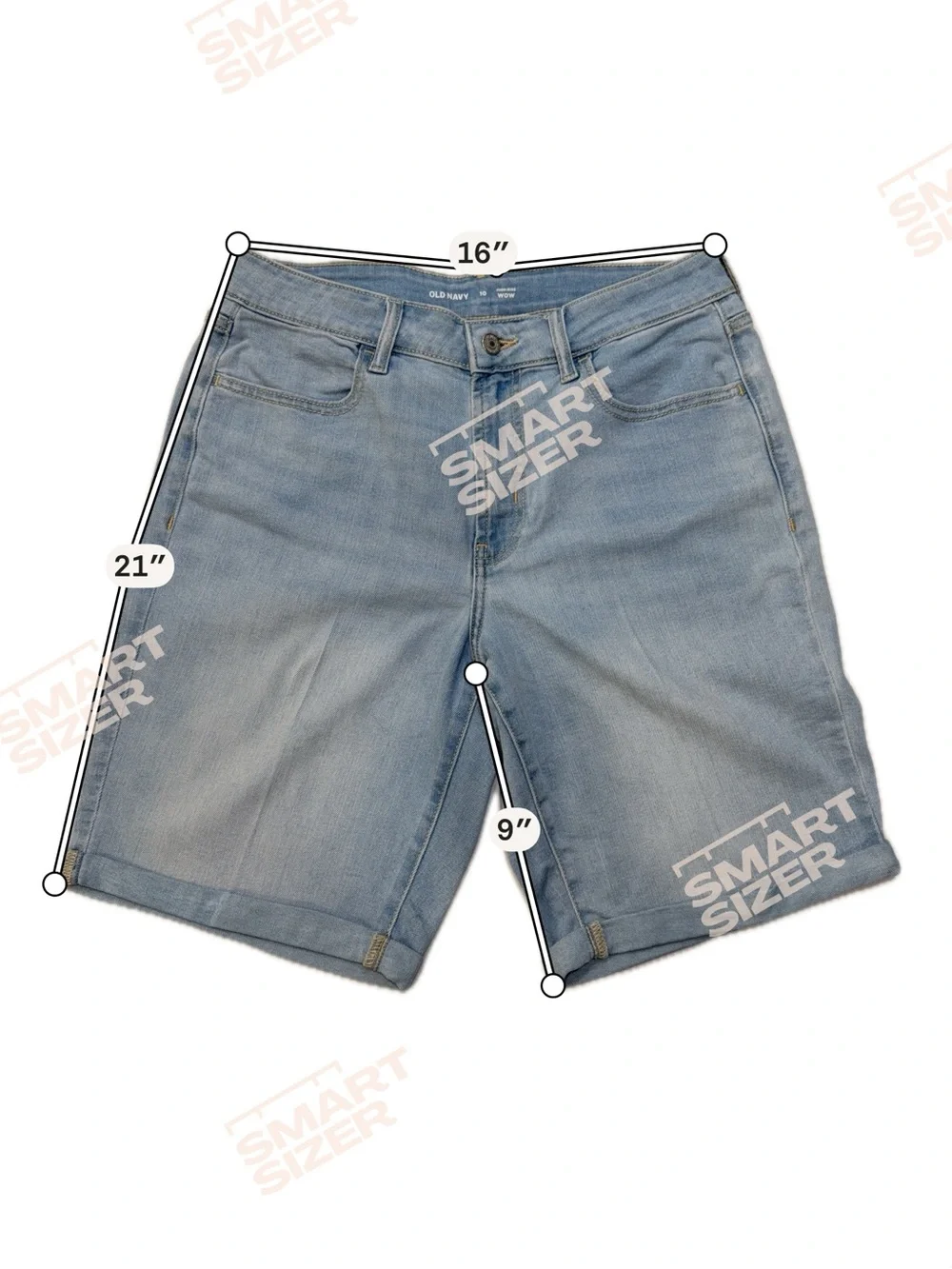 EUC – Old Navy High-Waister Wow Jean Shorts – Size 10